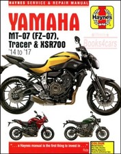 Yamaha Shop Service Reparatur Manuell Haynes Buch MT-07 Tracer XSR700 Chilton