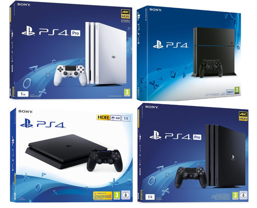 Ps4 konsolen pro 1tb 4k - konsolen✅,