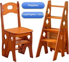 Klappstühle Holztreppen