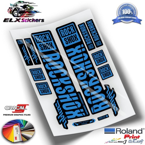 Aufkleber rockshox - aufkleber,