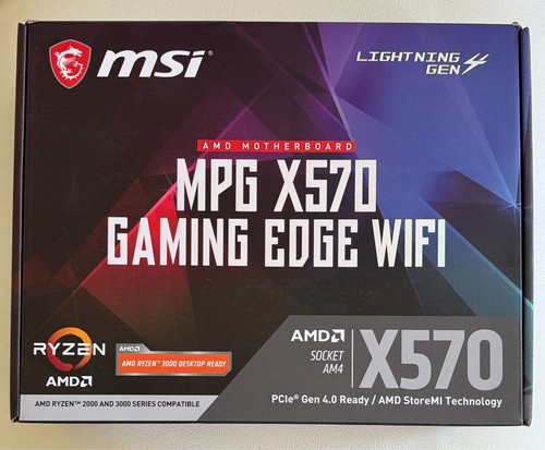 Msi mpg x570 gaming edge - x570, wifi