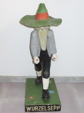 Werbung Werbefigur "Wurzelsepp" wohl 1930 Pappmaché!