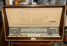 Selten Antik SABA Königsfeld 14 Röhrenradio Voll Funktionsfähig