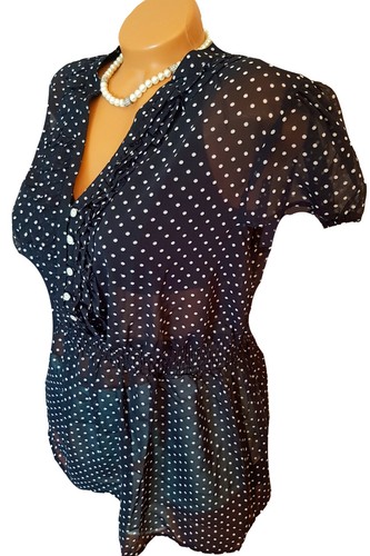 Designer tupfen bluse tunika - designer,