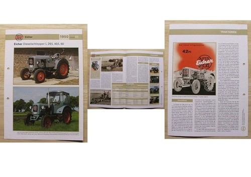 Eicher traktor schlepper - eicher,