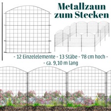 Zaun Gartenzaun Steckzaun