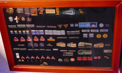 Sammlung anstecknadeln pkw - sammlung, lkw