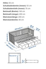 IKEA HEMNES Tagesbett