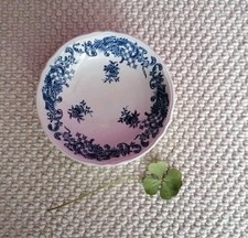 Villeroy Boch Valeria blau, kleine Dessertschälchen, vintage, 12 cm