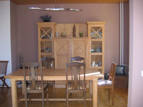 Esszimmer gruppe aus massivem - esszimmer,