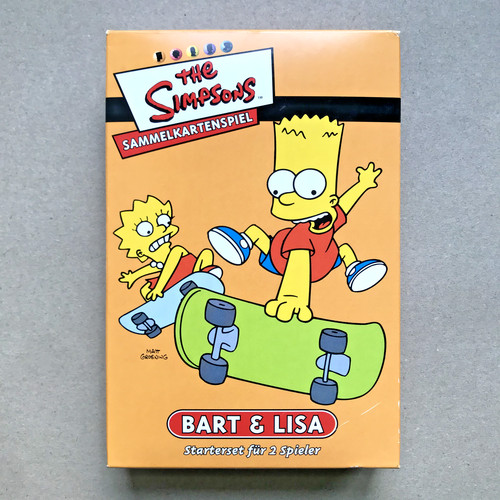Simpsons sammelkartenspiel - simpsons,