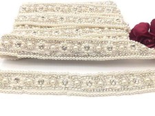 1 Yard Strass Braut Perle