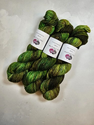 Handgefärbtes merino - merino, /