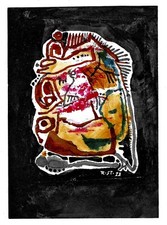 Roland Staab,"Relikt", Collage