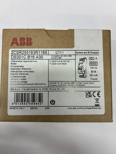 Abb schutzschalter b16 - abb, fi/ls-schutzschalter