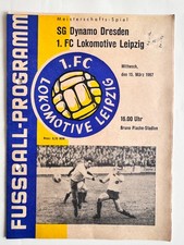 1. FC Lok Leipzig - SG Dynamo Dresden Programmheft 15.03.1967 DDR-Oberliga