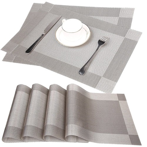 6er set platzsets pvc - set,