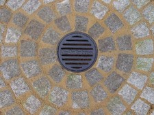 Gully Hofablauf Gusseisen rund