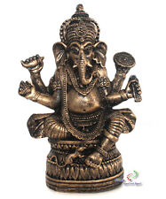 Ganesha Figur Deko Buddha sitzen auf Lotus Nr:H051
