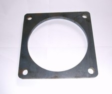 Stahlflansche 10 mm zum