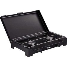 Enders Campingkocher DALGETY 2 Black  Gaskocher 2 flammig, Zelten,
