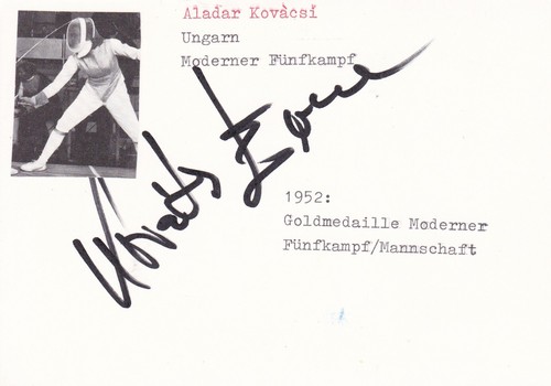 Olympia 1952 aladir kovacsi - olympia, 1952: