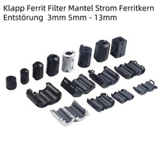 Klapp Ferrit Filter Mantel