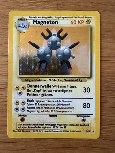 Magneton 102 holo - 9/102, set
