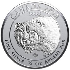 Silbermünze 3/4 Unze | Kanada