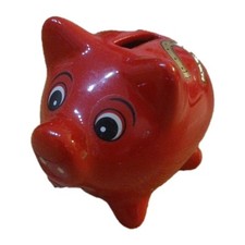 Deko Mini Spardose Keramik Sparschwein 5,5 x 4 x 4,5 cm