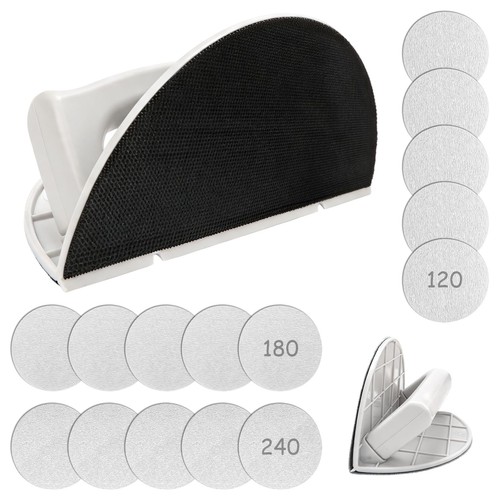 Handschleifer set teilig 9 - handschleifer, 16-teilig,