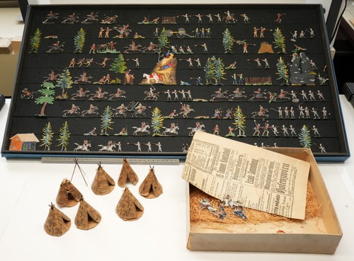 Zinnfiguren museal unter den - unter,