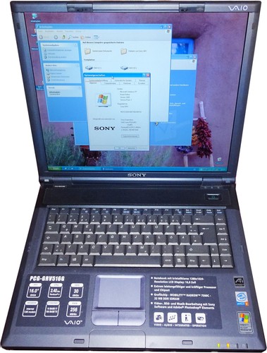 Laptop sony vaio intel - sony, 16"