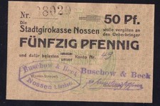 Nossen: 50 Pfennig o.D. -
