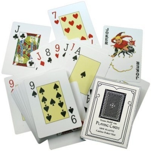 Texas hold plastik - texas, hold'em