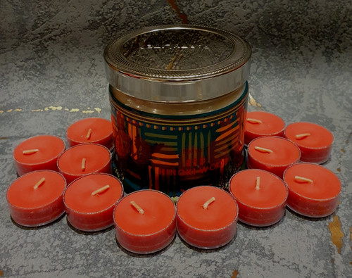 Partylite red hinoki wood set - partylite,