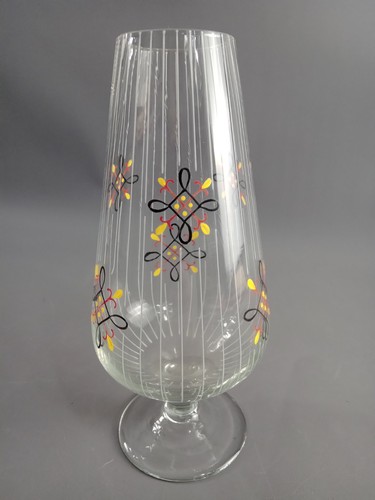 Glas vase blumenvase gestreift - glas,