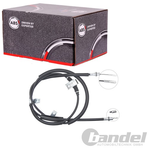 Abs handbremsseil hinten - handbremsseil,