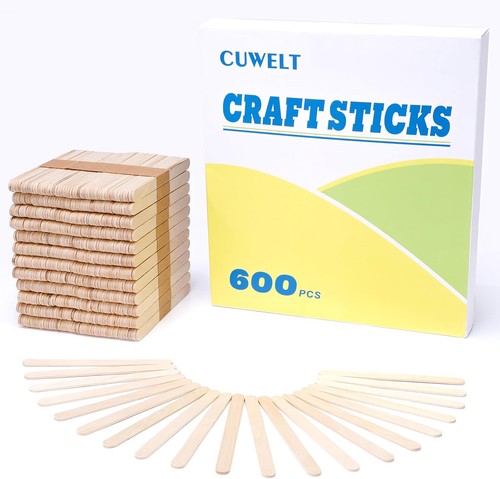 600 stück holzstäbchen - 600,