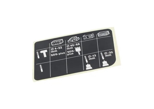Bosch hinweisschild 1611110a79 - bosch,