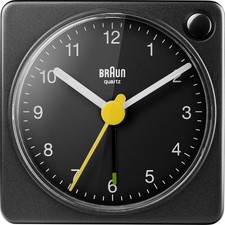 Braun BC02  Wecker Schwarz