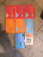 7+1  sahovski informator 51.52;52,53,54,55,57,61  von 1991  Schach Informator 