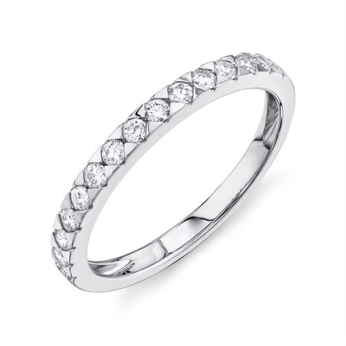 Damen 14k weißgold - 2, mm
