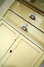 antiker Medizinerschrank 20er