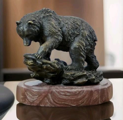 Bronzefigur bär tierfigur - bronzefigur,