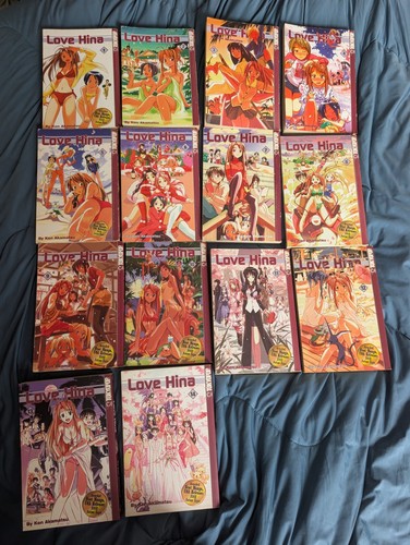 Love hina manga - hina,