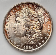 1 Morgan Dollar 1884 O USA New