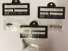 Graupner/OS ENGINE, RC Car Ersatzteile, Pleuelstange, Düsenstock, Starterwelle