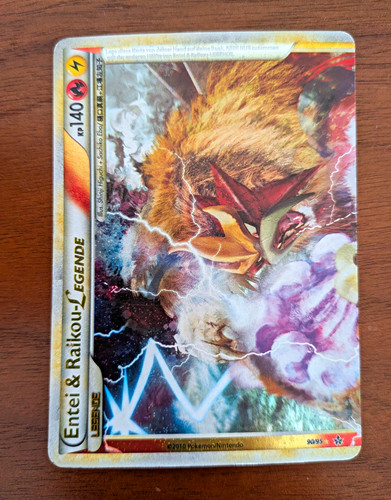 Pokémon tcg entei raikou - pokémon,