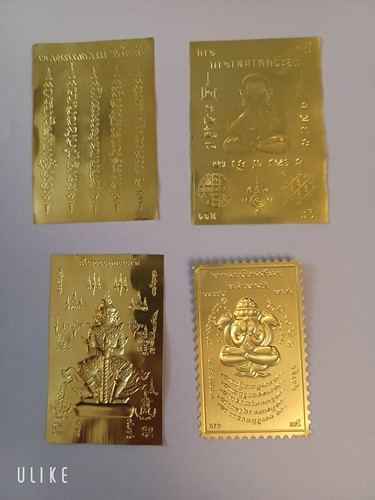 Goldfarbene thai buddha - 4,